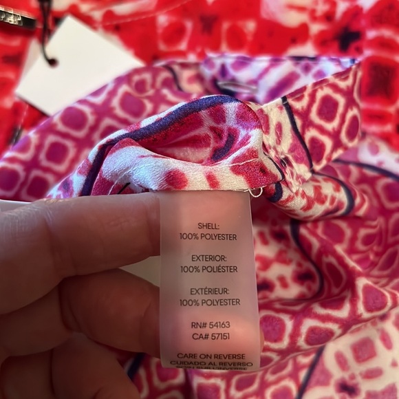 152. Calvin Klein Blouse in Watermelon - Picture 14 of 16